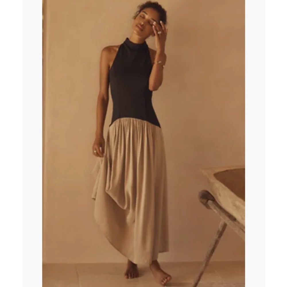 The Mariana Drop-Waist Maxi Dress by Maeve